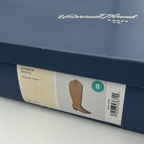 Universal Thread Sommer Knee High Boots Women’s Size 8 Light Brown Memory Foam - Picture 14 of 14